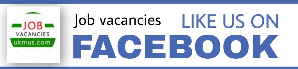 Job vacancies Like us on facebook