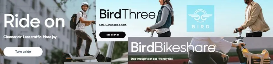Bird- brid scooters- birdbike shares- step through eco freindly ride- Riders riding on birdbikes_ part time job_ make money easy- home to work- ukmus.com